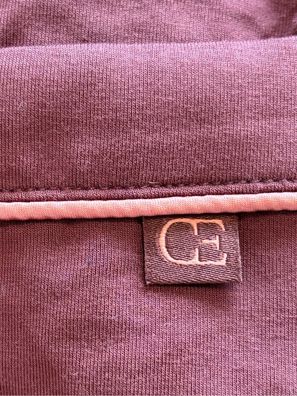 Cozy Earth NWT Bamboo Stretch-Knit Classic Long Sleeve PJ Set Burgundy Size M - Picture 8 of 10
